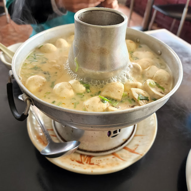 Crab and Shrimp in a Hot Pot