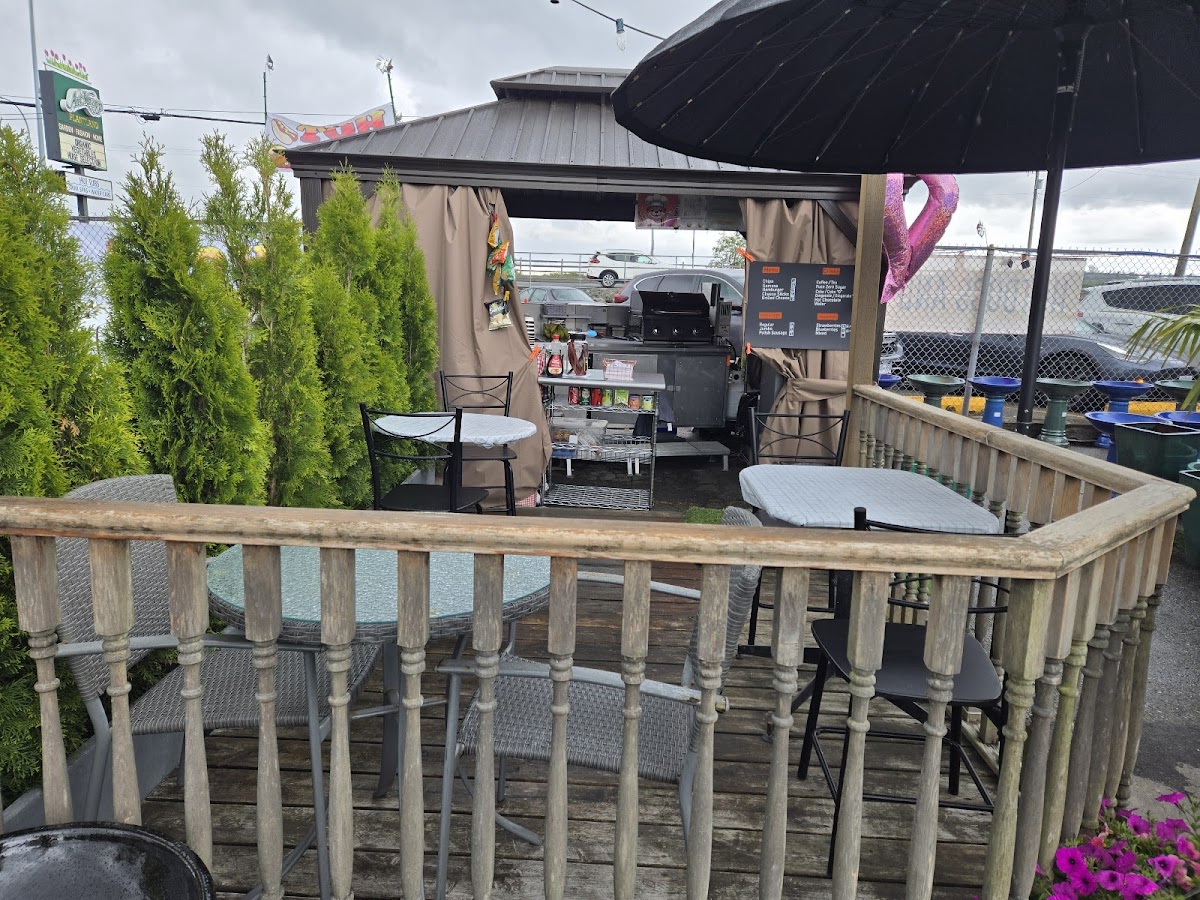 Hungry Otters Hot Dog Stand