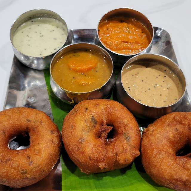 Medu Vada Chutney Sambhar