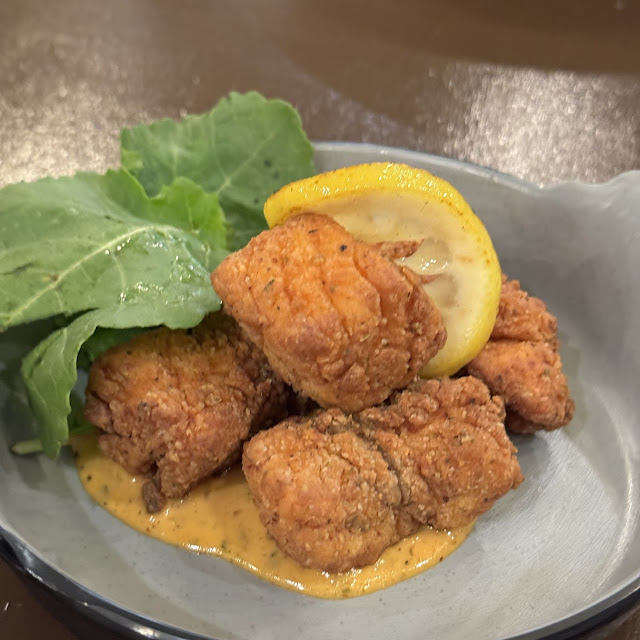 Fried Salmon Bites