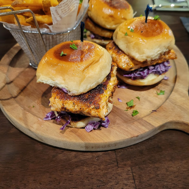 Salmon Sliders