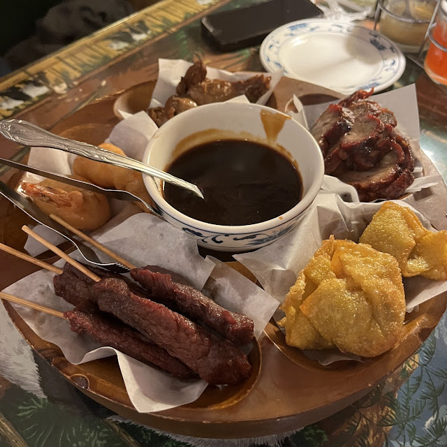Flaming Pu-Pu Platter for Two
