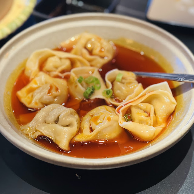 Sichuan Wontons in Red Oil 8