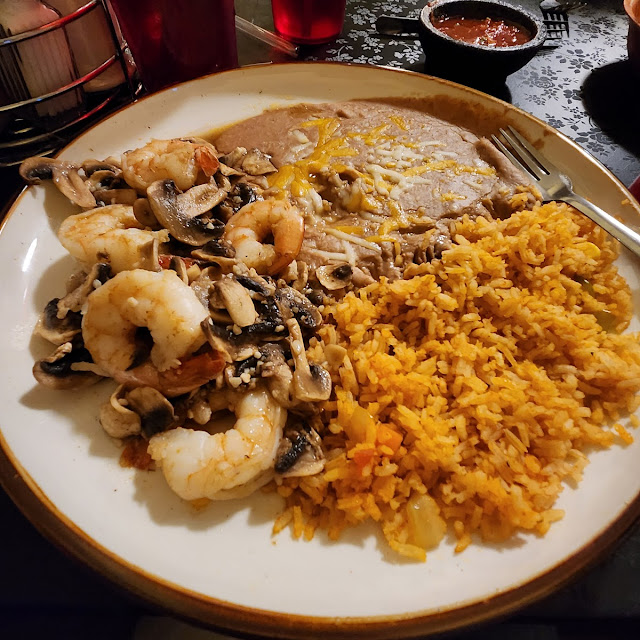 Shrimp in Garlic Tequila Sauce