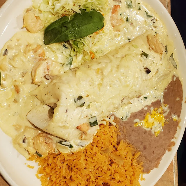 Seafood Burrito