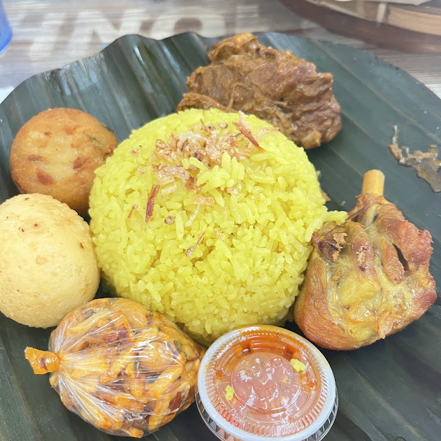 Nasi Kuning Turmeric Yellow Rice