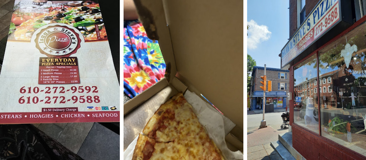Isaak and Steves Pizza