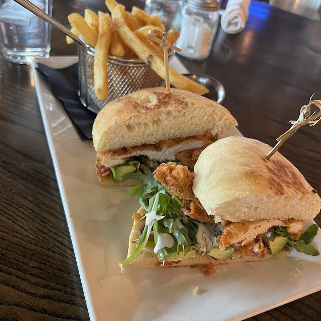 Crispy Chicken Sandwich with Fries