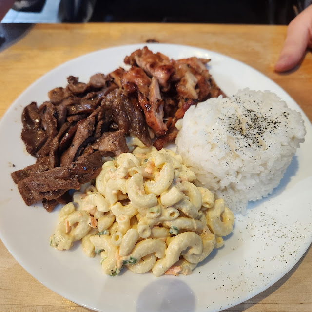 Huli Huli Chicken and Beef Combo