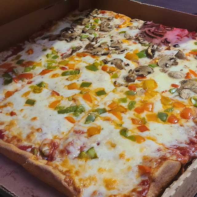 Sicilian Pizza Slice