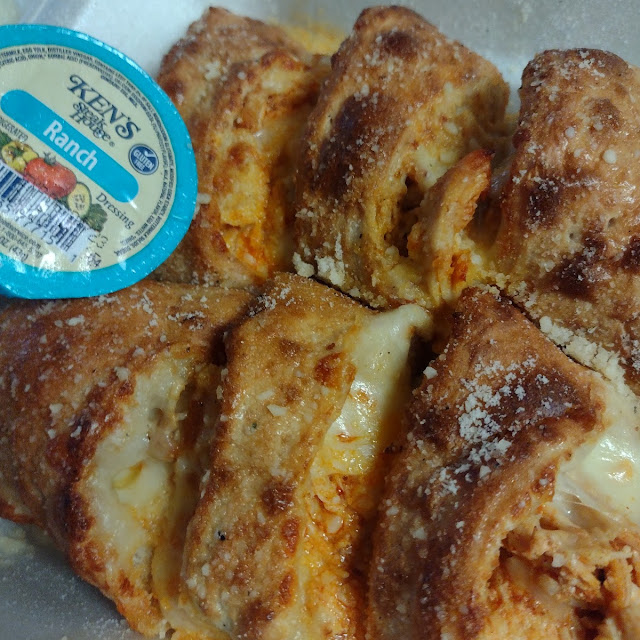 Buffalo Chicken Stromboli