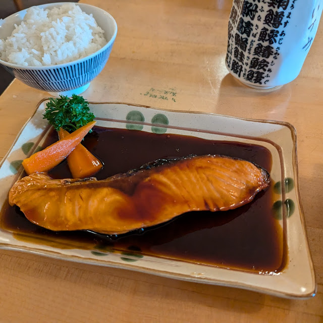 Black Cod Teriyaki or Shioyak