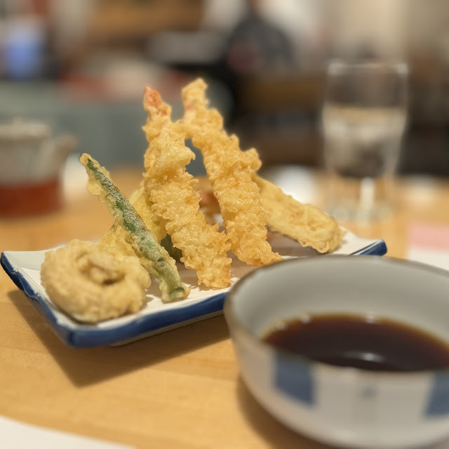 Mixed Seafood and Vegetable Tempura
