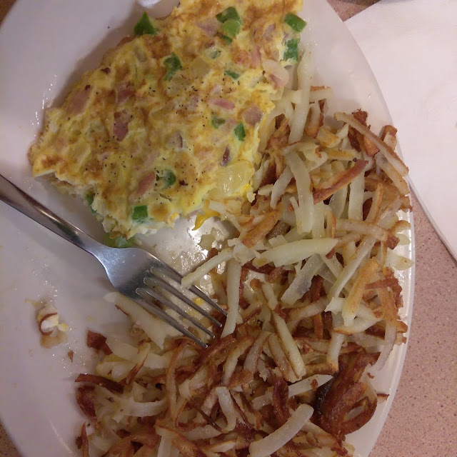 Western Omelette Hash Browns