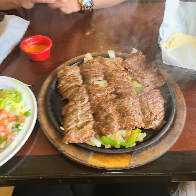 Fajitas Al Carbon Plate