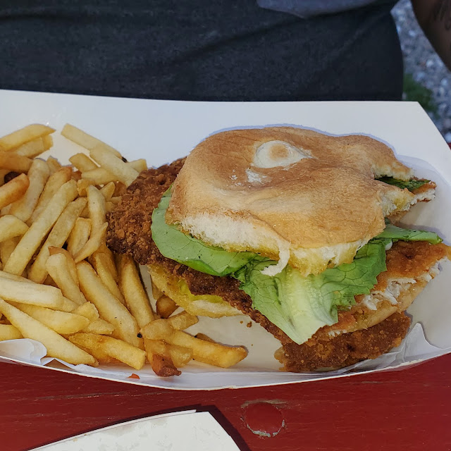 Pork Loin Sandwich with Fries