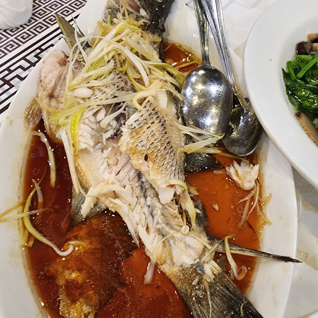 Steam Fresh Cod Fish