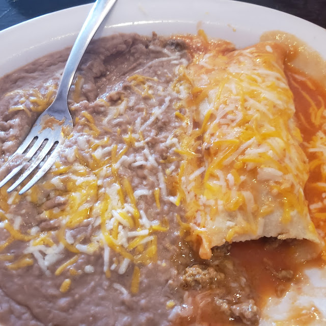 Kids a One Enchilada Rice & Beans