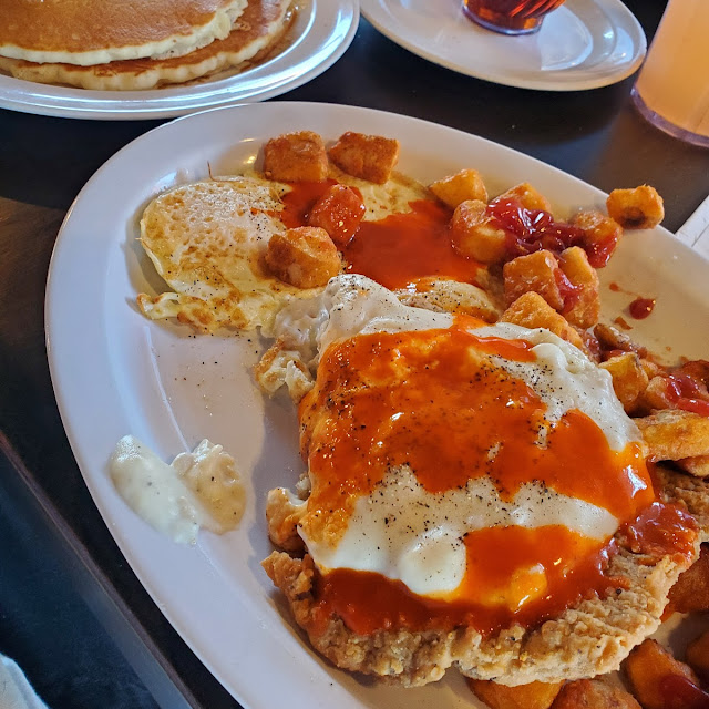 Chicken Fried Steak and Eggs