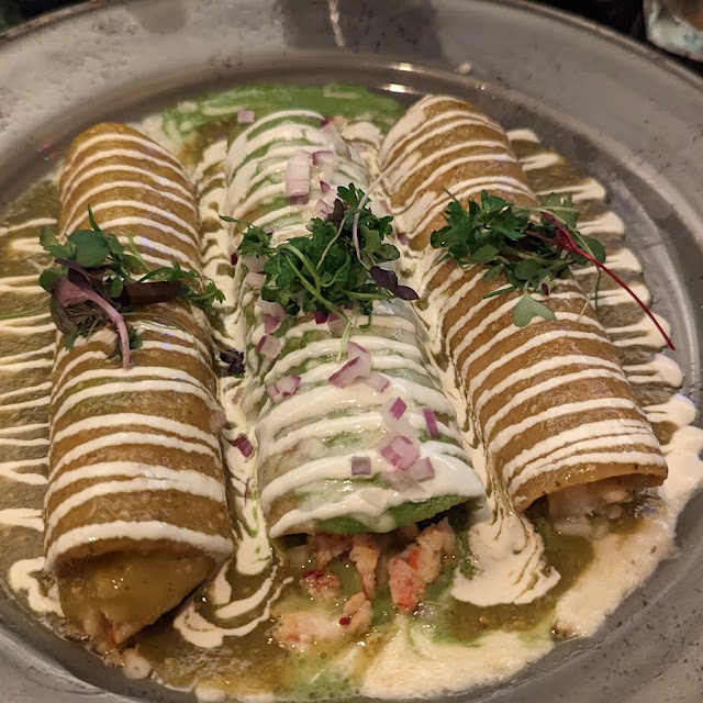 Trio De Enchiladas Del Mar