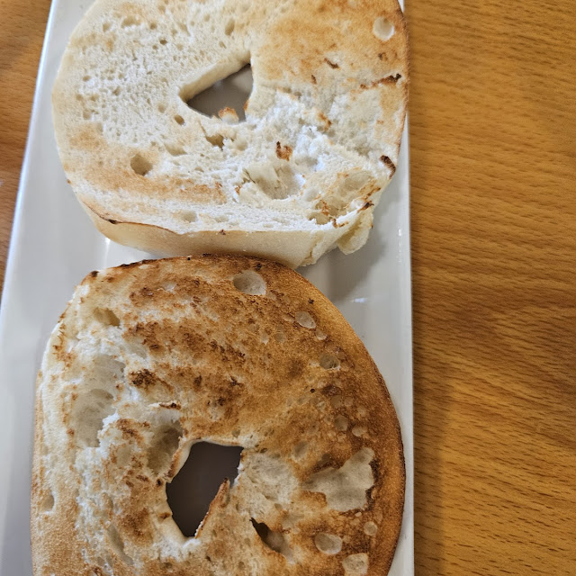 Toasted Plain Bagel