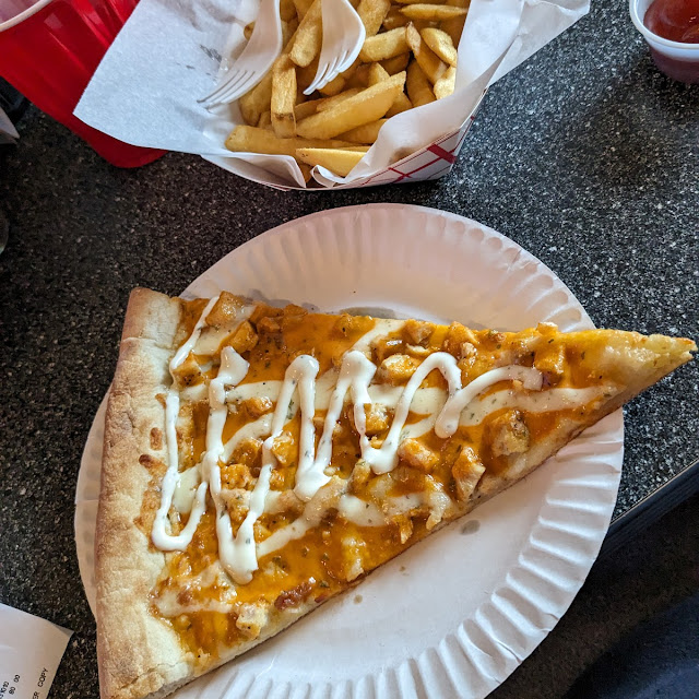Buffalo Ranch Chicken Pizza