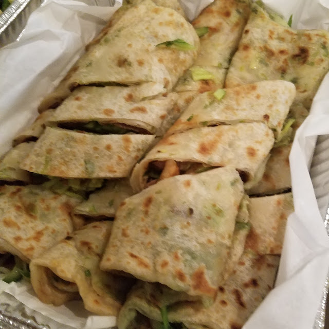 Green Onion Pancake Beef Roll