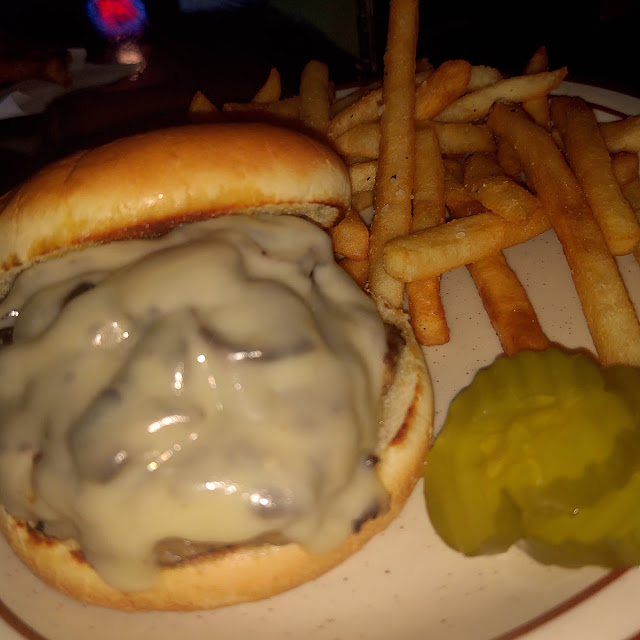Mushroom Swiss Burger