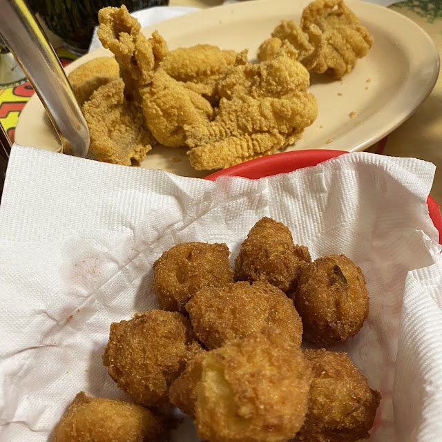 Hushpuppies and Catfish Fillet