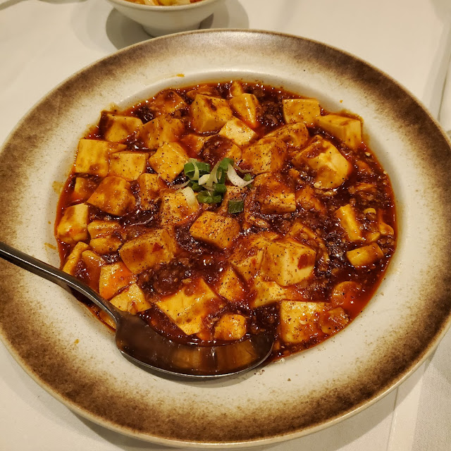 mapo tofu with minced meat 麻婆豆腐