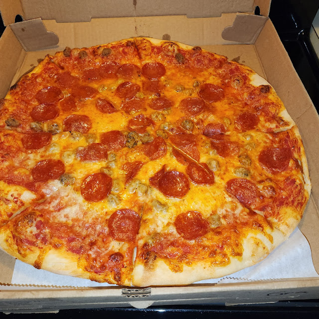 Pepperoni Sausage Pizza
