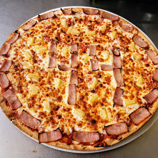 Hawaiian Birthday Pizza