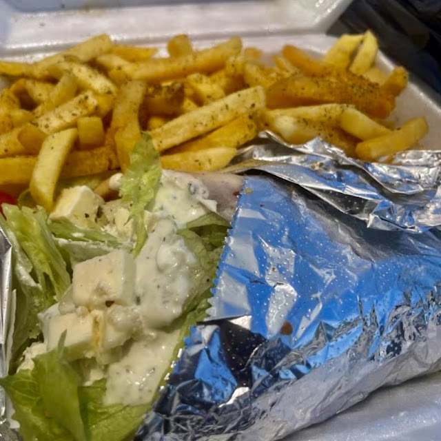 Gyro and Fries