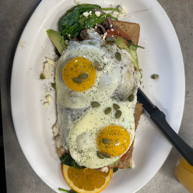 Greek Avocado Toast