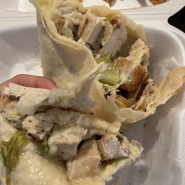 Philly Cheese Steak Style Wrap