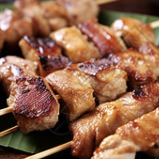 Beef or Chicken on Stick