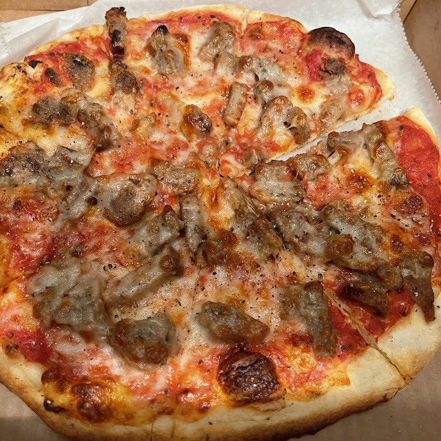 Meatball Pizza
