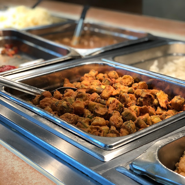 Green Beans Onion Rings Macaroni & Cheese Baked Chicken