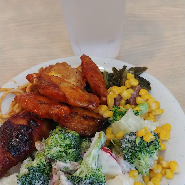 Various Kinds of Food Buffet