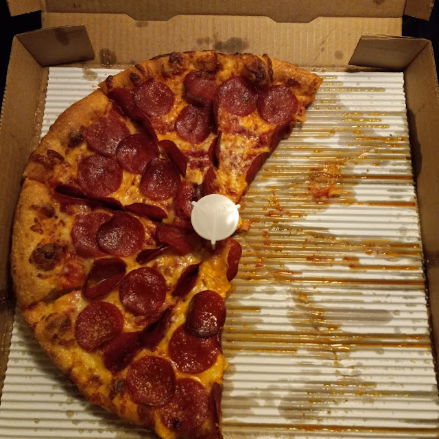 Large Round Double Pepperoni Pizza
