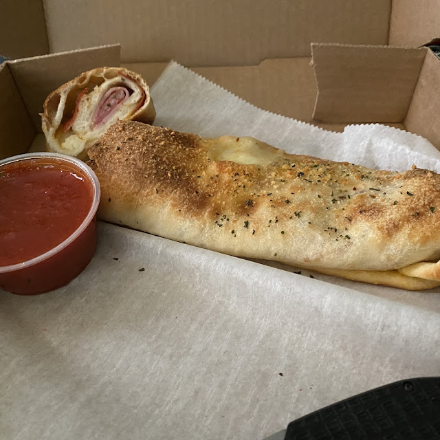 Italian Meat and Cheese Stromboli
