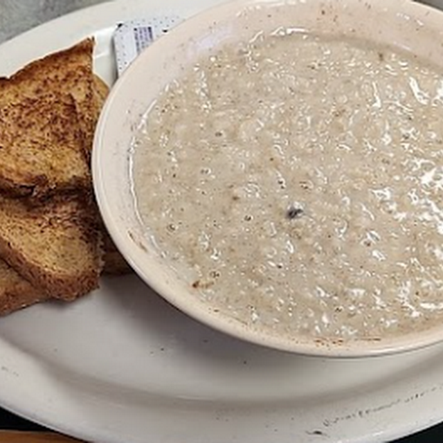 Oatmeal with Toast