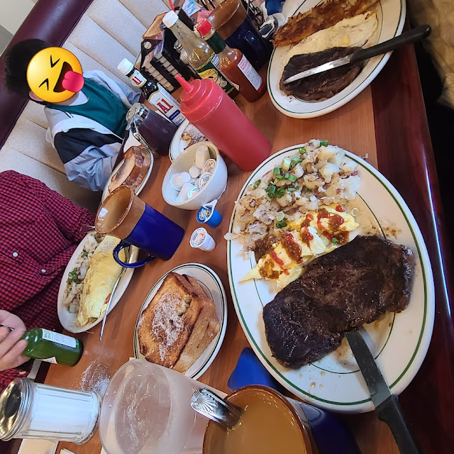 Steak and Eggs and Toast