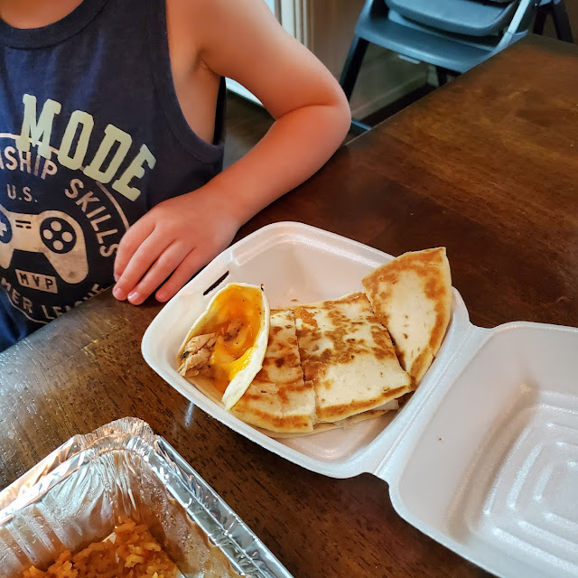 Lunch Fajita Quesadillas