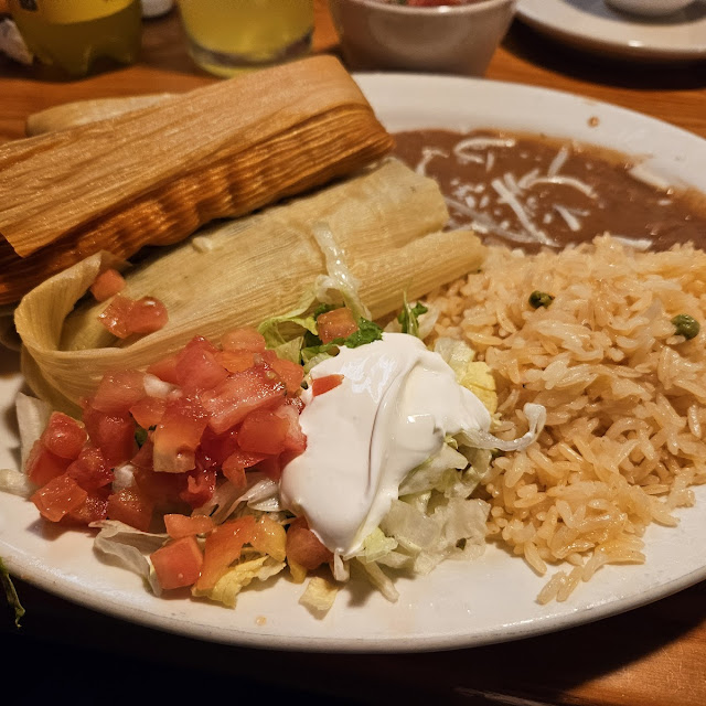 Tamales Rice & Beans