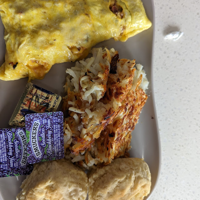 Jumbo Eggs Hash Browns & Biscuits