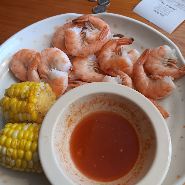 Shrimp with My Siracha & Lemon Sauce