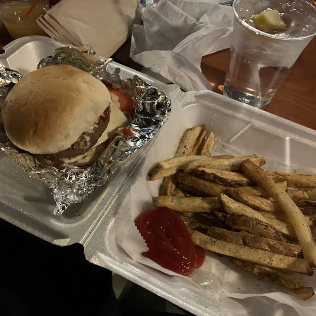 Burger and Fries