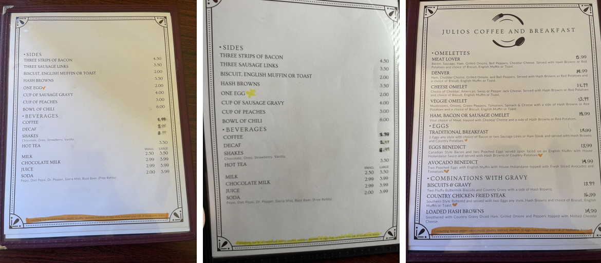 Julio’s Coffee And Breakfast and Coffee