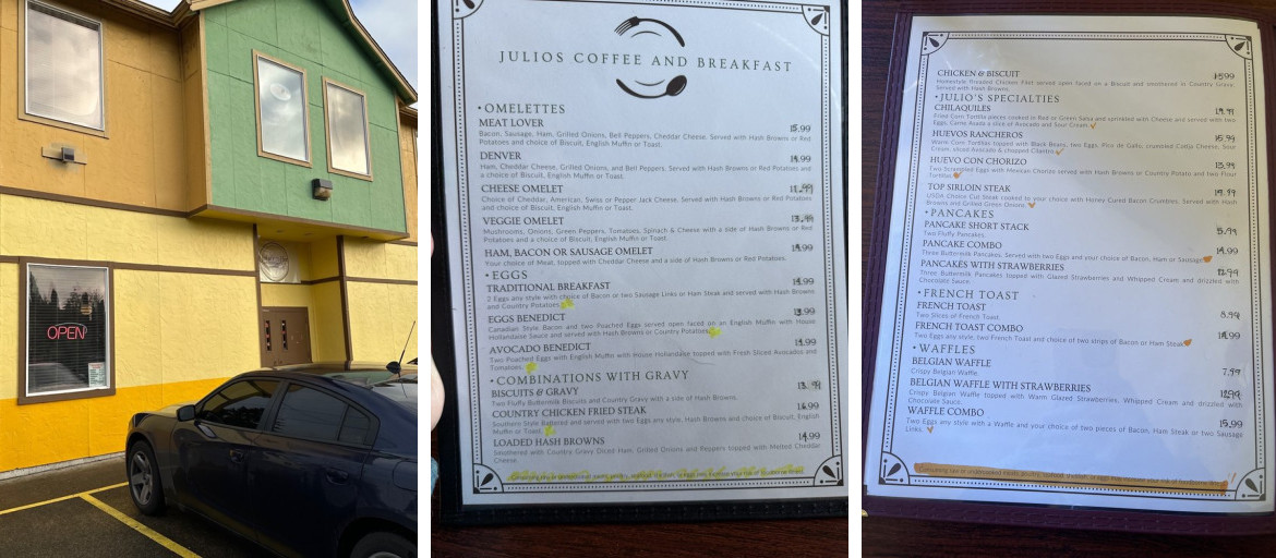 Julio’s Coffee And Breakfast and Coffee